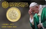 Vaticaan Vaticaan 2024 1 Euro in coincard Nummer 3 -