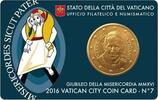 Vaticaan Vaticaan 2016 50 Cent in coincard Nummer 7 -