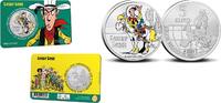 België 5 Euro België 2024 5 euro 'Lucky Luke' Gekleurd in coincard -
