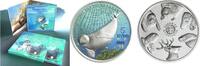 Griekenland 5 Euro Griekenland 2024 5 euro 'Bedreigde fauna Zeehond' Zilver Prooflike -