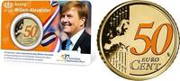 Nederland Nederland 2017 50 jaar koning Willem-Alexander in coincard -