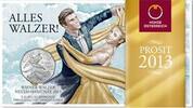 Oostenrijk 5 Euro Oostenrijk 2013 5 Euro Wiener Waltzer Zilver in blister -