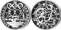 San Marino San Marino 2004 10 Euro Olympiade Zilver -