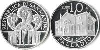 San Marino San Marino 2008 10 Euro Palladio Zilver -