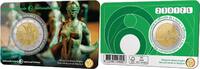 Speciale 2 euromunten 2 Euro België 2025 'Nationale loterij' in coincard Franstalig -