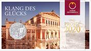 Oostenrijk 5 Euro Oostenrijk 2020 5 euro '150 jaar Wiener Musikverein' Zilver in blister -