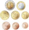 Oostenrijk Serie2005 met de 2 euro Staatsverdrag. -