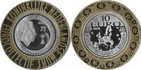 België België 2009 10 Euro 'Albert 75 jaar' met vergulde rand -