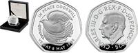 Verenigd Koninkrijk 50 pence Groot Brittannië 2025 50 Pence '80 Jr. VE-Day' Zilver -