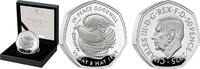 Verenigd Koninkrijk 50 pence Groot Brittannië 2025 50 Pence '80 Jr. VE-Day' Zilver (PF) -