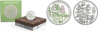 Portugal 5 Euro Portugal 2023 5 euro 'Mentha Longifolia' zilver -