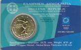 Speciale 2 euromunten 2 Euro Griekenland 2004 in originele coincard -