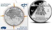 Nederland 2019 Penning Holland Coin Fair 'Jaar van de gouden eeuw' in Munthouder -