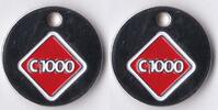 Winkelwagen munt Nederland C1000 -