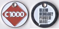 Winkelwagen munt Nederland C1000 Klein bedrag pinnen mag -