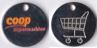 Winkelwagen munt Nederland COOP supermarkten -