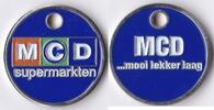 Winkelwagen munt Nederland MCD -