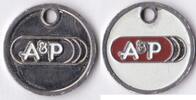Winkelwagen munt Nederland A&P supermarkt -