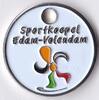Winkelwagen munt Nederland Sportkoepel Edam-Volendam Hardlopen -