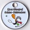 Winkelwagen munt Nederland Sportkoepel Edam-Volendam Tennis -
