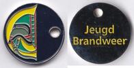 Winkelwagen munt Nederland Jeugd Brandweer -