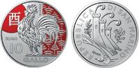 San Marino 10 euro San Marino 2025 10 Euro 'Jaar van de haan' -