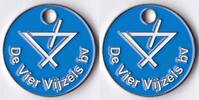 Winkelwagen munt Nederland De vier vijzels -