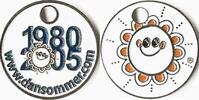 Winkelwagenmunt Nederland 25 jaar dans Ommer -