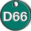 Winkelwagen munt Nederland D66 -