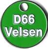 Winkelwagen munt Nederland D66 Velsen -