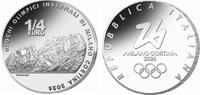 Italië ¼ euro Italië 2025 ¼ Euro 'Olympische Spelen Milaan-Cortina' -