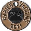 Winkelwagen munt Nederland Merial rabies vaccine 2011 -