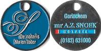 Winkelwagenmunt Nederland A.Z. Snoek Notaris Gorinchem -