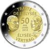 Speciale 2 euromunten  2 Euro Frankrijk 2013 Verdrag van Elysée