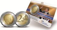 Speciale 2 euromunten 2 euro Nederland 2014 Alexander en Beatrix in Coincard -