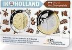 Nederland 2 euro2015 Holland coin Fair in coincard met penning -