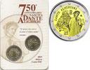 Italië 2 Euro2015 750e geboortedag van Dante Alighieri. in coincard samen met de gewone 2 euro. -