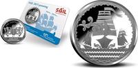 Nederland 2015 Sail Amsterdam Penning in Coincard -