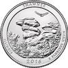  2016 D KM ??? U.S.A ¼ Dollar Shawnee unz 1,50 EUR  plus 5,00 EUR verzending