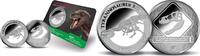 Nederland 2016 Penning T.Rex in coincard -
