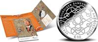 Nederland 10 euro Nederland 2017 10 euro verjaardagstientje Zilver -