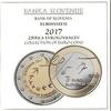 Slovenië set2017 Met de 2 & 3 euromunt -