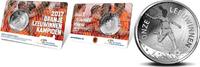 Nederland 2017 Oranje Leeuwinnenpenning in coincard -