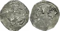 Salzburg, Erzbistum Pfennig Salzburg Eberhard II Friesacher Pfennig Bischof Köpfe 2 Sterne Ringel CNA C a 13 -