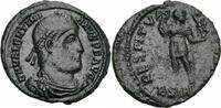Römisches Kaiserreich Centenionalis Valentinian I Centenionalis Sirmium 364 RESTITVTOR REIP Labarum RIC 6 (a) 2 - S -