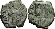 Byzanz Follis Byzanz Constans II Follis Constantinopolis 645/6 Langkreuz Kreuzglobus Sear 1005 -