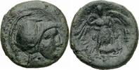 Sizilien Bronze Syrakus Sizilien Rom Bronze Ares Nike Widder Dolch Calciati 233 SNG ANS 1087 -