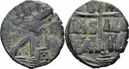 Byzanz Follis Byzanz Roman III Argyrus Anonymer Follis Mint Error Fehlprägung Kreuz Sear 1823 -