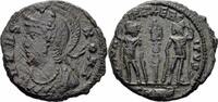 Römisches Kaiserreich Follis Constantinus II Follis Heraclea 336-337 URBS ROMA GLORIA EXERCITVS RIC 156 - R3 -