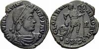 Römisches Kaiserreich Centenionalis Valentinian I Centenionalis Siscia 367-375 GLORIA ROMANORVM Labarum RIC 14 (a) x -